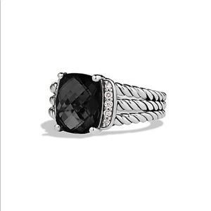 David Yurman Wheaton Petite Onyx Ring